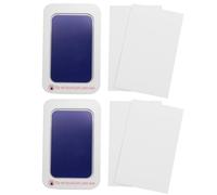 Lbvzxkad Kit de Tinta para Impresión de Perros y Mascotas, Almohadilla para de Manos de Bebés, Huella de Mano Segura para Bricolaje, Fácil Limpieza, Recuerdo para Mascotas, Azul
