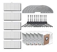 Lbvzxkad PañO de Fregona Filtros HEPA Cepillos Laterales Bolsa de Polvo para Aspiradora S9 Cepillo de Limpieza Piezas de Repuesto Accesorios