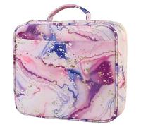 Lbxgap Estuche multifuncional con cremallera para iPad con asa y bolsillo con cremallera, bolsa protectora de transporte con marcapáginas y correas de fijación de libros para viajes y oficina