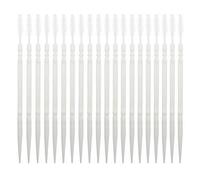 LBY - Cepillo de dientes de plástico y palillos de dientes planos Rhombus de doble punta con combinación de 500 unidades, color blanco