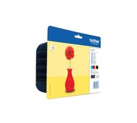 Brother LC121VALBP - Cartucho de tinta, multi-pack (negro, amarillo, magenta, cian)