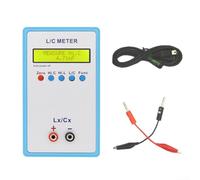 LC-200A - Medidor digital LCD de capacidad e inductancia, 1pF-100 mF, 1uH-100H, comprobador LCR portátil con pantalla LCD