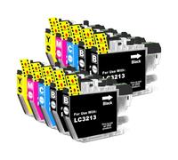 LC-3213 LC3211 Cartuchos de Impresora compatibles para Brother LC-3213 LC3211 para DCP-J572DW DCP-J772DW DCP-J774DW MFC-J497DW MFC-J491DW MFC-J890DW MFC-J895DW(4negro,2Cian, 2Amarillo, 2Magenta)