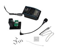 LC-5 EQ - Juego de preamplificador LCD de 5 bandas para guitarra acústica, ecualizador piezoeléctrico con micrófono, paquete de 1