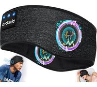LC-dolida Auriculares para Dormire Auriculares Bluetooth5.4 Regalo Hombre y Mujer,Sonno Auriculares Banda Deportiva Inalámbrico Recargable Auriculares para Correr,Viajes y Relax
