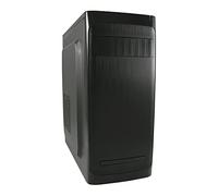 LC POWER 7034B, Midi Tower, PC, Metal, Negro, ATX,Micro ATX,Mini-ATX, 14,5 CM