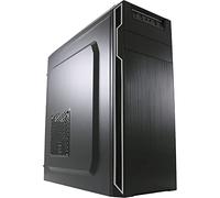 LC-POWER 7038B, Midi Tower, PC, Metal, Negro, ATX,Micro ATX,Mini-ITX, 14,5 CM