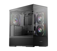 Lc-power atx gaming 812b onyx vision - carcasa para ordenador de torre