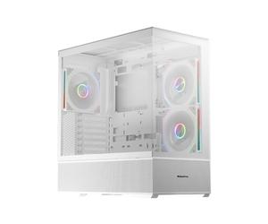 Lc-power atx gaming 812w quartz vision - caja de ordenador midi-tower