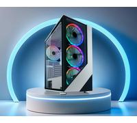 LC Power Gaming PC Carcasa Blanco LC-803W-ON ATX Torre Cristal Ventana USB 3....