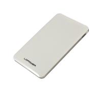 Lc-power lc-25u3-7w caja para disco duro externo aluminio, blanco 2.5'