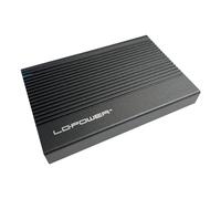 LC-Power 6,3 cm LC-25U3-C USB 3,2 ALU Negro