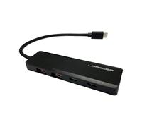 LC-Power LC-HUB-U3-4-C Hub USB-C | 2 Puertos USB | 2 Puertos USB-C | 10 GB/s | Plug & Play
