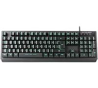 LC POWER LC-KEY-4B-LED Teclado USB QWERTZ ALEMÁN Negro