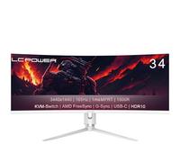 LC-Power LC-M34-Q-C-PRO Monitor de 34 Pulgadas UWQHD Display-Größe 3440 x 1440 Píxeles - 165 Hz