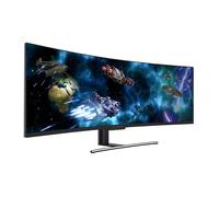 Monitor curvo QLED VA UltraWide Dual Full HD de 49 (negro) - LC-POWER