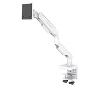 LC-POWER Soporte de Monitor de Escritorio Ajustable - Elevador de Pantalla con Brazo Giratorio de 360° - para Monitores de 17 a 49 - Carga de hasta 20 kg - VESA 75x75mm / 100x100mm - LC-EQ-A49W
