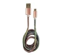 LC-POWER - USB-Kabel - USB (M) zu Micro-USB Typ B (M) - 2 A - 1 m - Disco Glitter Marca