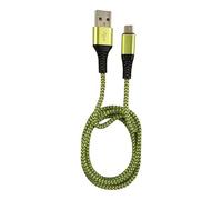 LC-POWER - USB-Kabel - USB (M) zu Micro-USB Typ B (M) - 2 A - 1 m - Grau, grün Marca
