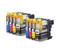 LC101 LC103 XL Cartuchos de Tinta para DCP J152W MFC J245 MFC J285DW MFC J4610DW MFC J4710DW J450DW J475DW J470DW Impresoras(2set 8PK)