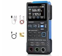 LC1020E Digital LCR ESR Bridge Tester para resistencia, capacitancia, inductancia - 0.3% de precisión, 100Hz-100kHz, pantalla TFT de 4.5 dígitos, Kelvin 5-Terminal, interfaz USB-C (LC1020E en inglés)