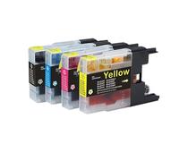 LC1220 LC1240 Cartucho de Tinta Repuesto Compatible con Brother MFC-J430W MFC-J5910DW MFC-J625DW MFC-J6510DW MFC-J6710DW MFC-J825DW DCP-J725DW MFC-J925DW Impresora(1Set)