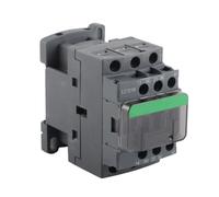 LC1D18 AC Contactor 380V, Industrial Low Voltage AC Contactor 18A, Flame - Retardant PC Housing with Silver Alloy Contacts and Copper Coil, for Electrical Control Panels and Motor (Voltaje de la