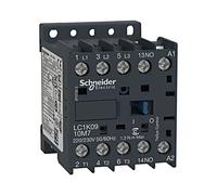 LC1K0910Q7 Contactor: 3 polos NO x3 Contactor auxiliar: NO 380VAC 9A TeSys K ...