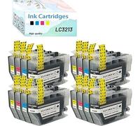 LC3213 - Pack de 16 Cartuchos de Tinta para Brother LC3213 LC3211 para Brother LC-3213 KCMY para Uso con Brother DCP-J572DW DCP-J774DW MFC-J895DW MFC-J890DW DCP-J772DW MFC-J491DW MFC-J497DW