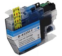 LC422 LC422XL El Cartucho de Tinta de inyección de Tinta Funciona con MFC-J5340DW J5345DW J5740DW J6540DW J6940DW Interna Compatible(LC422XL C 1PC)