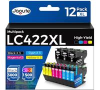 LC422XL Cartuchos de Tinta Compatible para Brother LC422 LC422XL LC422XLVAL | 12 Pack Cartuchos LC422 XL Multipack Compatible para Brother MFC-J5740DW MFC-J6940DW MFC-J5340DW MFC-J5345DW MFC-J6540DW