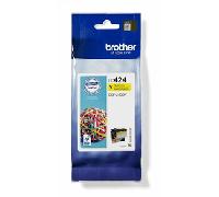 Brother LC424Y cartucho de tinta 1 pieza(s) Original Amarillo