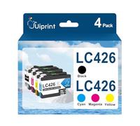 LC426 Cartuchos de tinta compatibles para Brother LC426 utilizados en las impresoras MFC-J4540DW MFC-J4340DW MFC-J4335DW MFC-J4535DW MFC-J4540DW (4-Pack,Black/Cyan/Magenta/Yellow)