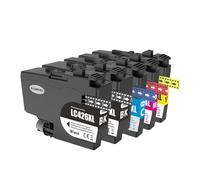 LC426 LC426XL 426 426XL Cartucho de Tinta, Compatible con Brother MFC-J4335DW MFC-J4340DW MFC-J4535DW MFC-J4540DW Cartucho de Impresora(1SET 426XL BK CMY)