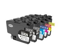LC426 LC426XL 426 426XL Cartucho de Tinta, Compatible con Brother MFC-J4335DW MFC-J4340DW MFC-J4535DW MFC-J4540DW Cartucho de Impresora(1SET 426 2BK C M Y)