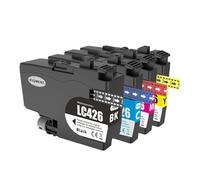 LC426 LC426XL 426 426XL Cartucho de Tinta, Compatible con Brother MFC-J4335DW MFC-J4340DW MFC-J4535DW MFC-J4540DW Cartucho de Impresora(1SET 426 BK C M Y)