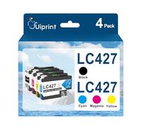 LC427 Cartuchos de tinta compatibles para Brother LC427 utilizados en impresoras HL-J6010DW MFC-J5955DW MFC-J6957DW MFC-J6959DW (4-Pack,Black/Cyan/Magenta/Yellow)