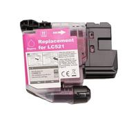 LC521 521, Compatible con Brother DCP J1260W J1310DW J1360DW J1460DW 1260 1310 1360 1460, Cartucho de Tinta de inyección de Tinta Compatible con Impresora(1pcs-M)