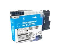 LC527 LC527XL LC-527XL LC-527 Cartucho de Tinta, Compatible con Brother LC527 LC527XL for Brother MFC-J4350DW MFC-J4550DW Cartucho de Tinta for Impresora(1PC LC527XL Cyan)