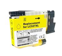 LC527 LC527XL LC-527XL LC-527 Cartucho de Tinta, Compatible con Brother LC527 LC527XL for Brother MFC-J4350DW MFC-J4550DW Cartucho de Tinta for Impresora(1PC LC527XL Yellow)