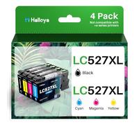 LC527XL LC527 - Cartuchos de tinta para Brother MFC-J4350DW (3000 páginas)