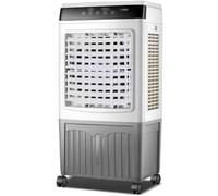 LCAIHONG Aire Acondicionado Portatil 40L Evaporativo Enfriador de Aire Ventilador con Mando a Distancia 3 Velocidades y 3 Modos Temporizador 7,5H Ahorro Energetico Unida, 40l, Remote Control Model