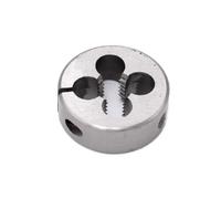 LCANALLYMS Juego de machos y Matrices, Troquel de Corte Rosca Tornillo HSSE, Herramienta Troqueles roscado Redondo for mecanizar roscas externas, Troquel métrica Redonda, 1 ud(M7x1)