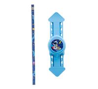 Lcarege Probador de Salto Vertical, Entrenador de Salto Vertical de transmisión de Voz, Entrenador de de plástico con Gorila de Altura Ajustable para niños Dispositivo táctil de Altura Interior
