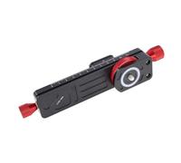 LCB-16M - Pista deslizante para fotografía macro de 160 mm, ajustable, de metal anodizado, ergonómico, guía de diseño