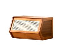 LCBDYLR Baúles de Almacenamiento apilables de Madera Maciza, Caja de Almacenamiento Modular, organizadores de Almacenamiento para Armario, Armario de Entrada para Libros, bocadillos, Juguetes