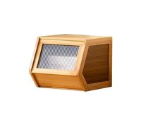 LCBDYLR Baúles de almacenamiento apilables de madera maciza, caja de almacenamiento modular, organizadores de almacenamiento para armario, armario de entrada para libros, bocadillos, juguetes