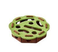 LCBKYDVM Interactive Cat Toy Puzzle Box, Felt Maze Game with Bell for Indoor Cats - Mental Estimulation, Scratching Ejercise, Hunting Enrichment and Play Activity for Kittens