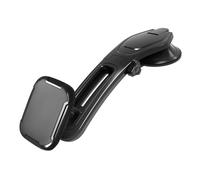 LCBKYDVM Universal Car Phone Mount with Suction Cup, Rotación de 360 grados, un botón de liberación de la abrazadera, Downward Bending Design for Windshield and Dashboard Holder