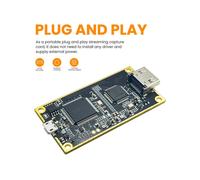 LCC260 Tarjeta de Captura de Vídeo Compatible con A USB 2.0 Codificador de Doble Flujo H264 y MJPEG Grabador de Audio y Vídeo UVC UAC